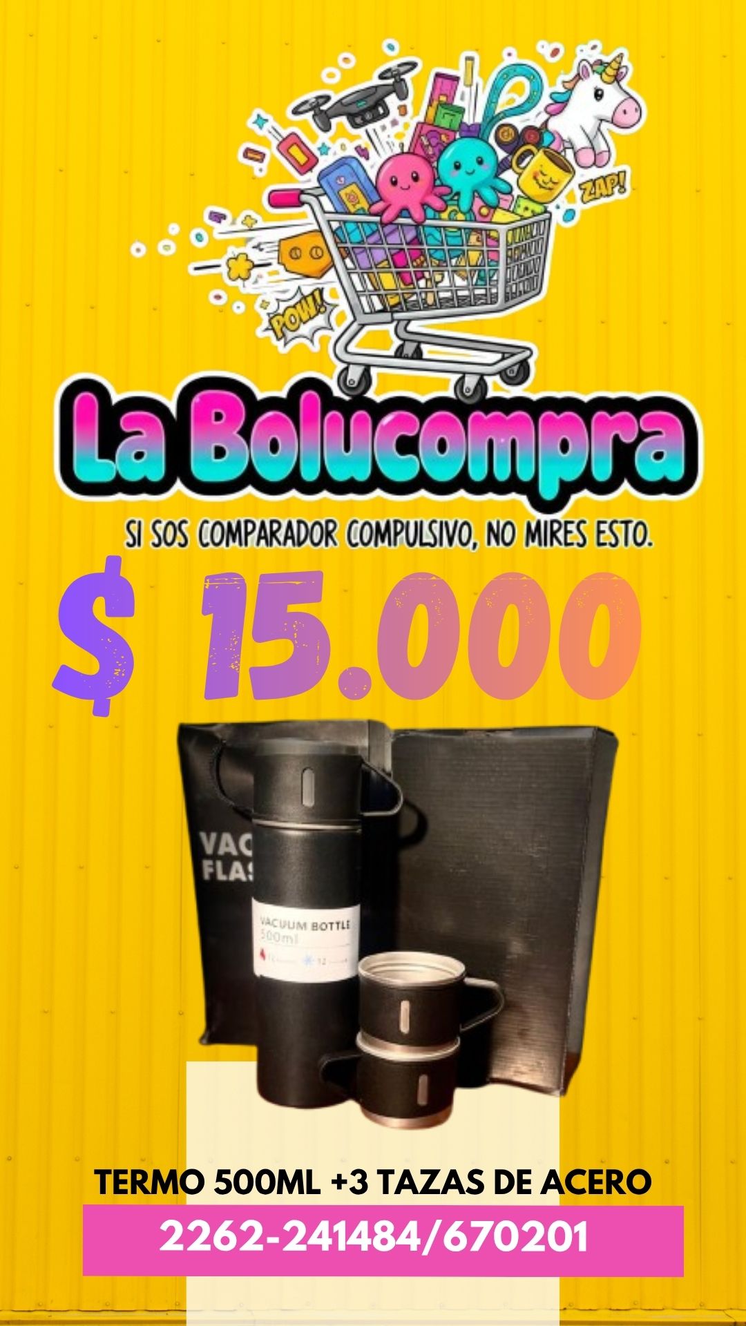 termo con tazas